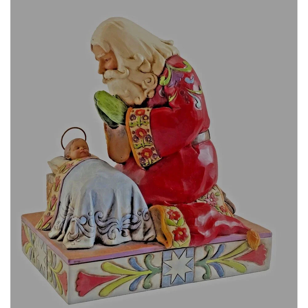 Jim Shore Real Meaning Of Christmas #4010488 Hand Painted Resin '08 Retired 2013